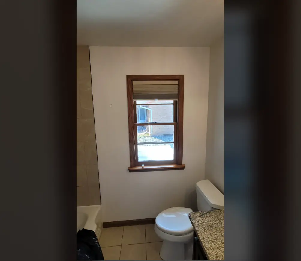 Bathroom painting project