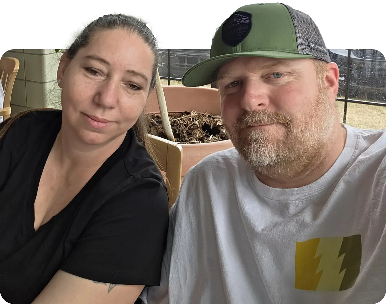 selfie business owner and wife
